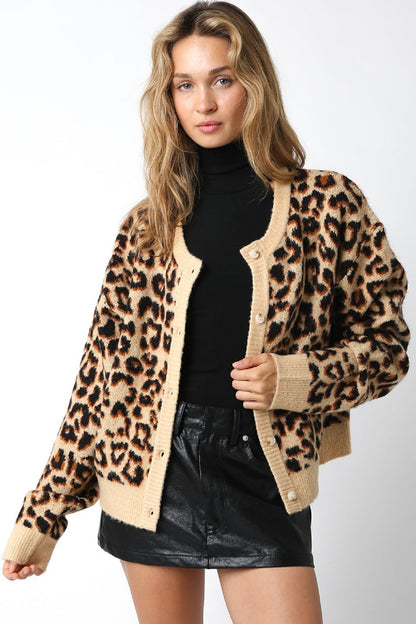 Wildly Cozy Cheetah Cardigan