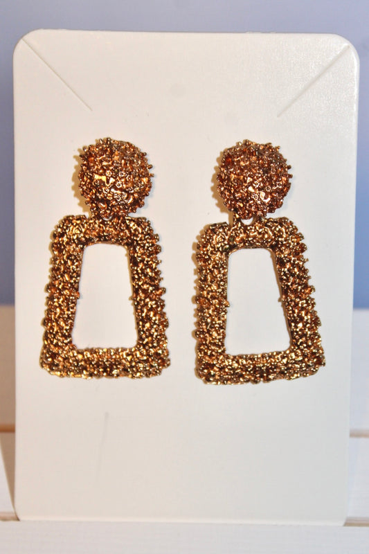 Gold Drop Earrings